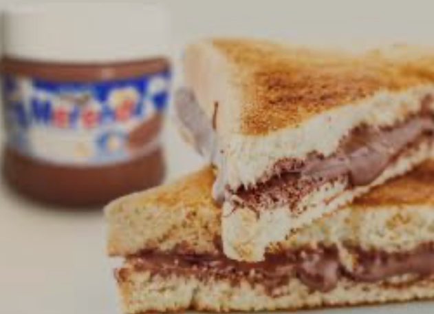 Τοστ με μερέντα