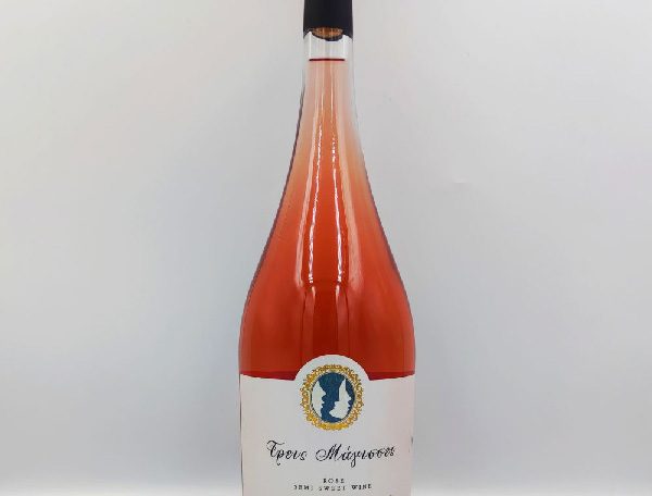 Κρασί Τρείς Μάγισσες Ροζέ Ημίγλυκο(φιάλη)